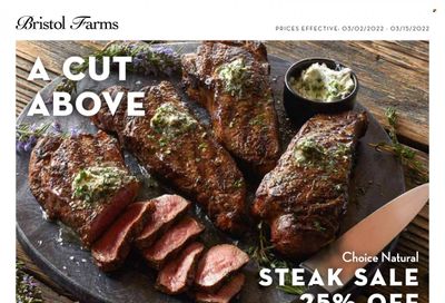 Bristol Farms (CA) Weekly Ad Flyer March 2 to March 9