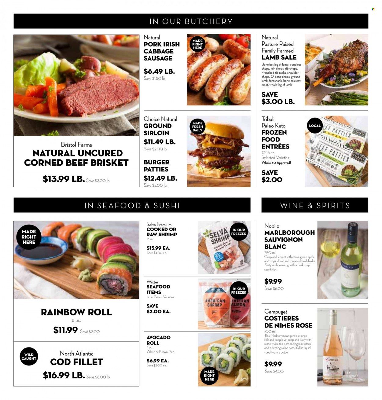 Bristol Farms (CA) Weekly Ad Flyer March 2 to March 9