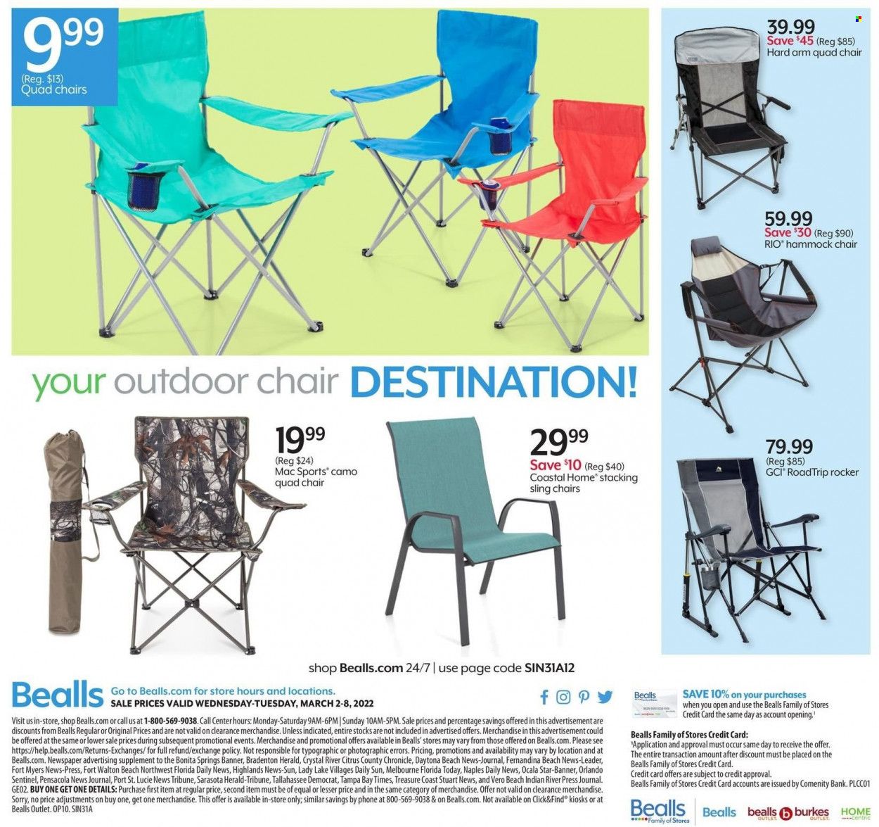 Bealls Florida (FL) Weekly Ad Flyer March 2 to March 9