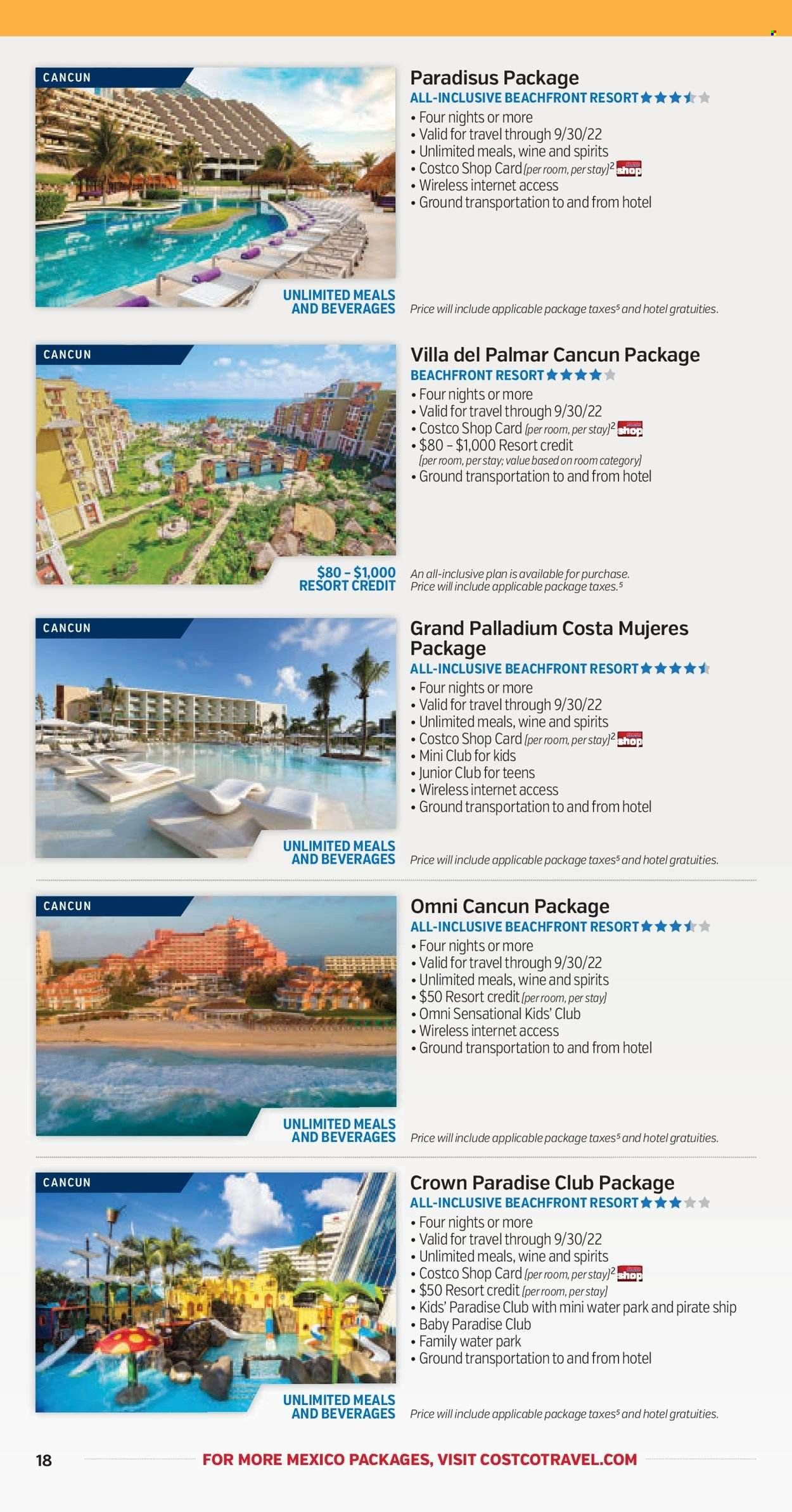 Costco Weekly Ad Flyer Specials November 1 to September 30, 2022