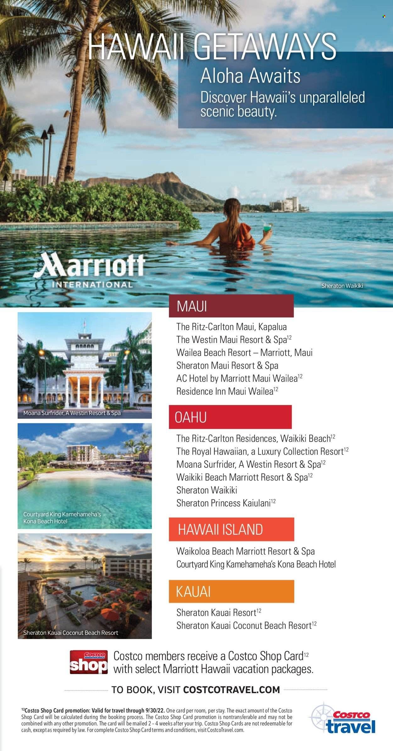 Costco Weekly Ad Flyer Specials November 1 to September 30, 2022