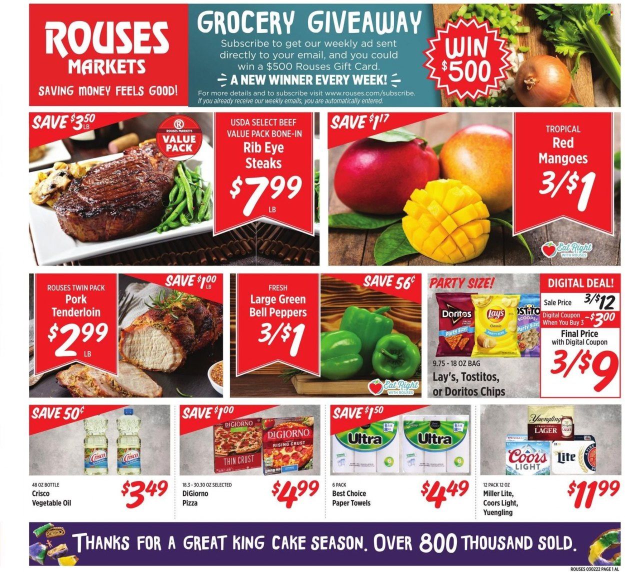 Rouses Markets (AL, LA, MS) Weekly Ad Flyer March 2 to March 9