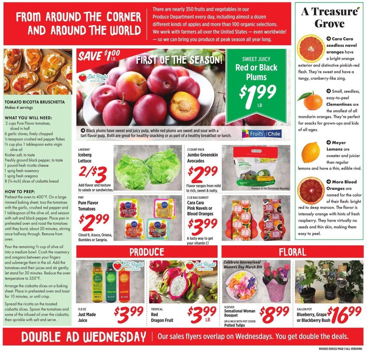 Rouses Markets (AL, LA, MS) Weekly Ad Flyer March 2 to March 9