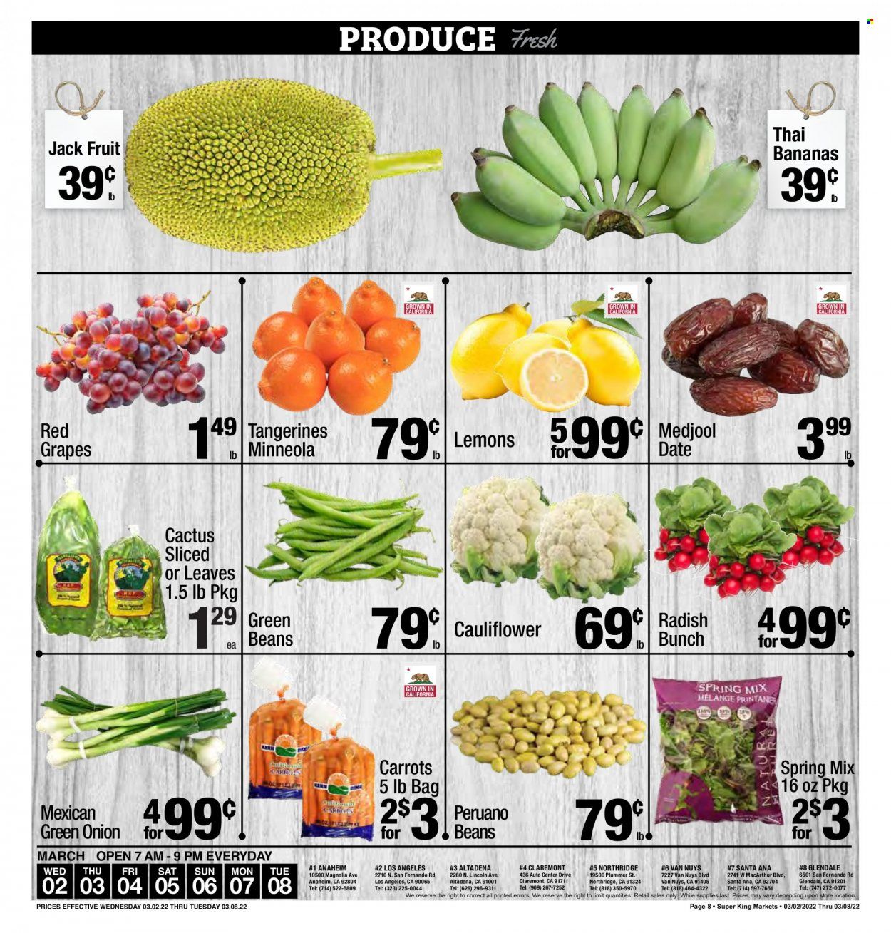 Super King Markets (CA) Weekly Ad Flyer March 3 to March 10