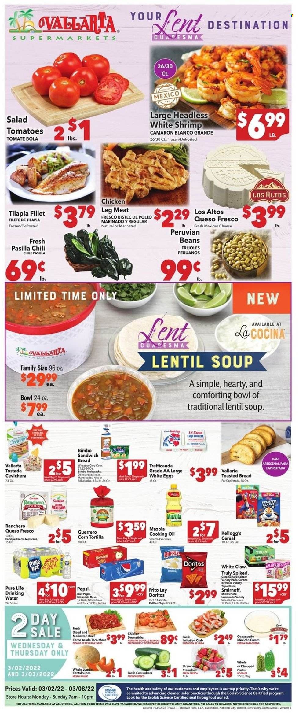 Vallarta (CA) Weekly Ad Flyer March 3 to March 10