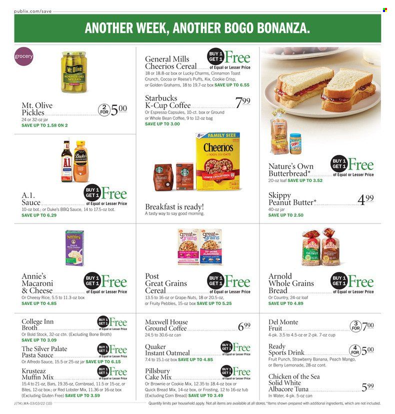 Publix (AL, FL, GA, NC, SC, TN) Weekly Ad Flyer March 3 to March 10