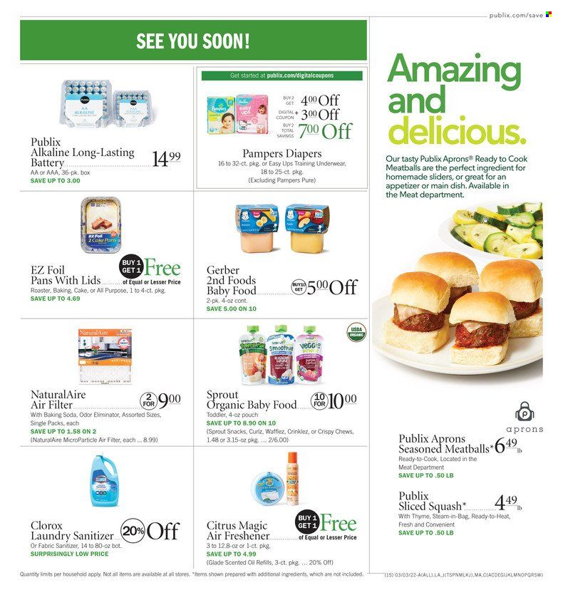 Publix (AL, FL, GA, NC, SC, TN) Weekly Ad Flyer March 3 to March 10
