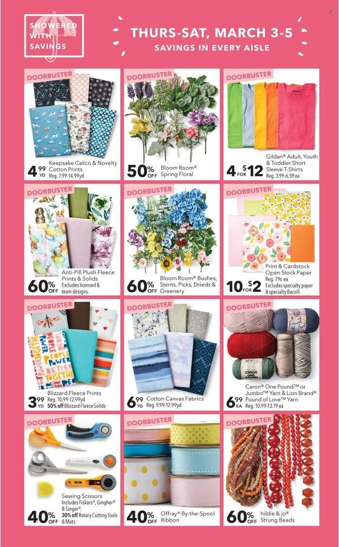 JOANN Weekly Ad Flyer March 3 to March 10