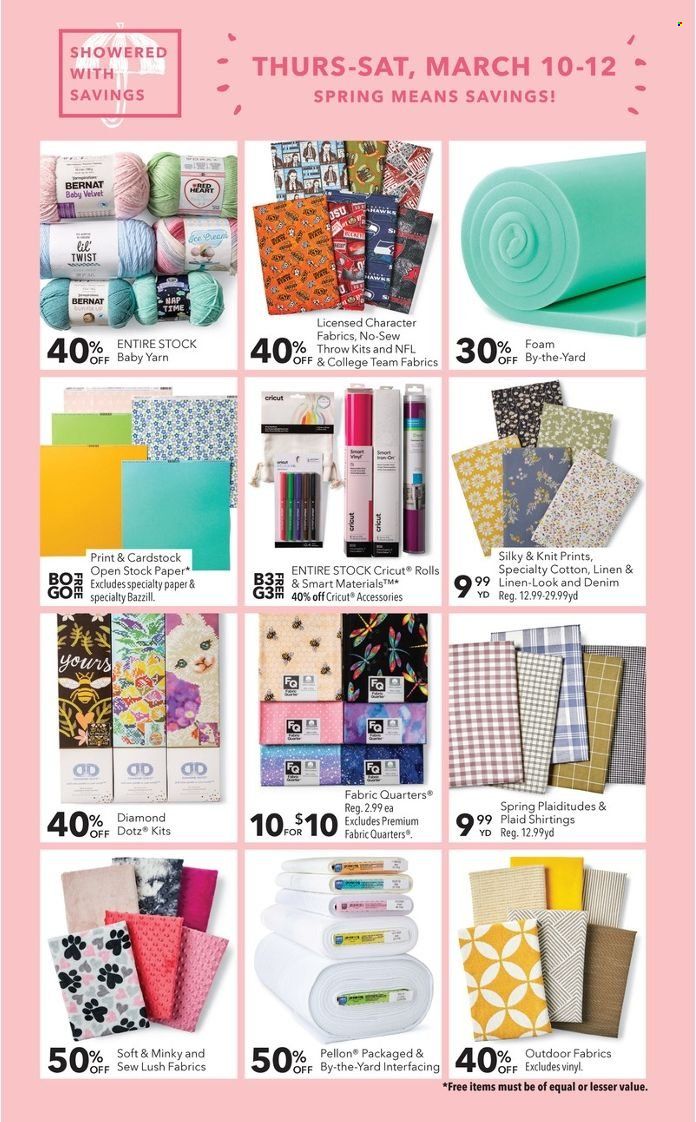 JOANN Weekly Ad Flyer March 3 to March 10