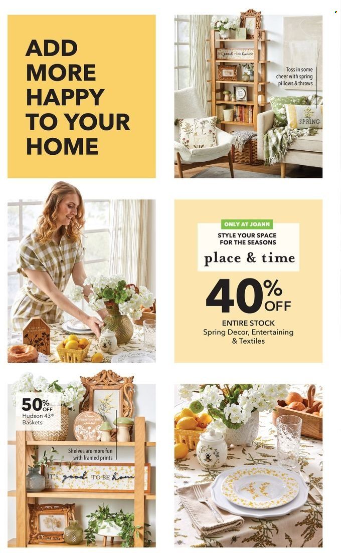 JOANN Weekly Ad Flyer March 3 to March 10