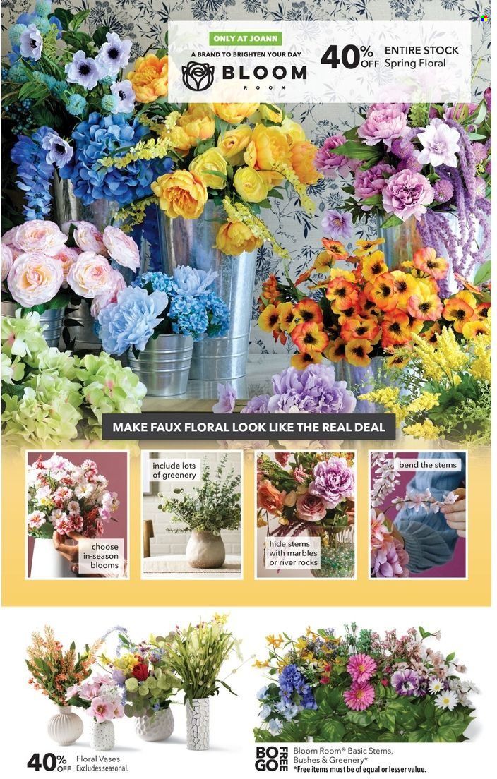 JOANN Weekly Ad Flyer March 3 to March 10