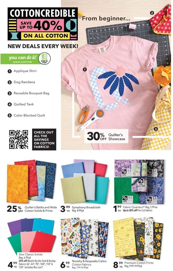 JOANN Weekly Ad Flyer March 3 to March 10