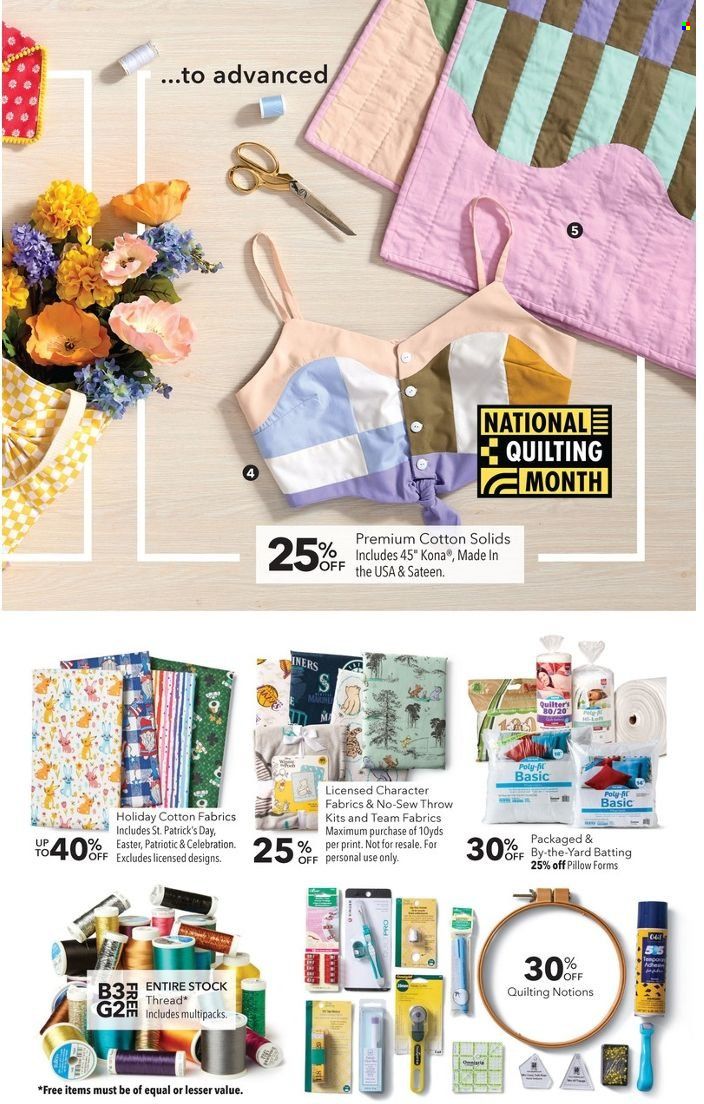 JOANN Weekly Ad Flyer March 3 to March 10
