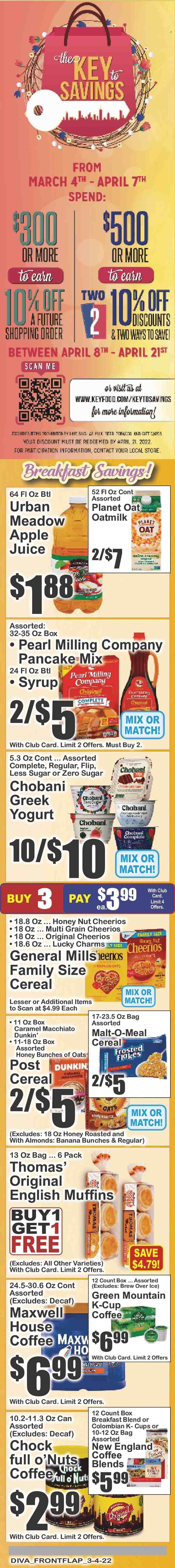 Key Food (NY) Weekly Ad Flyer March 4 to March 11