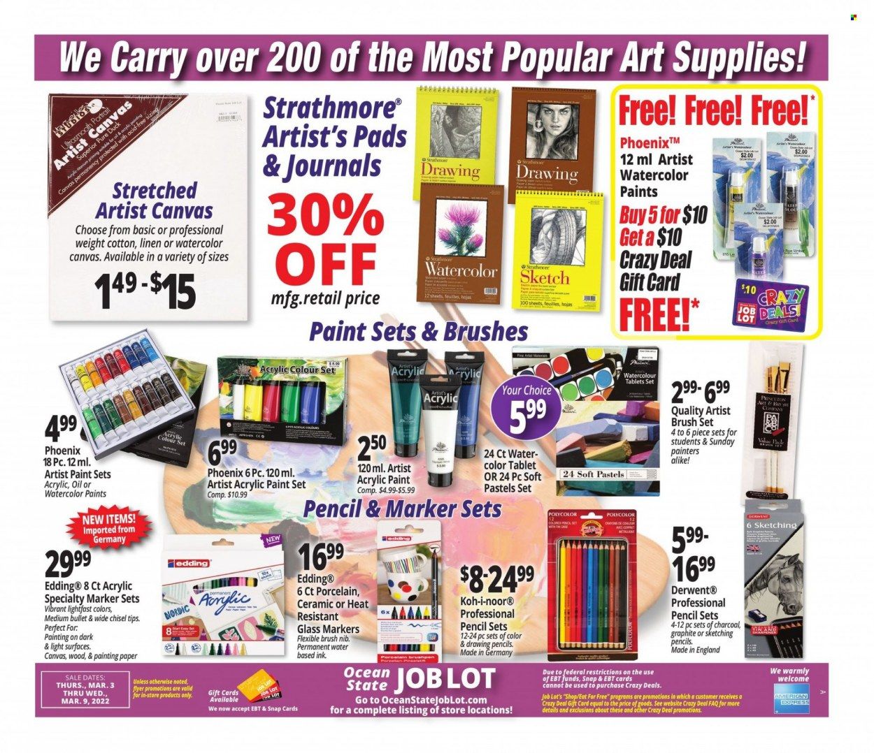 Ocean State Job Lot (CT, MA, ME, NH, NJ, NY, RI) Weekly Ad Flyer March 4 to March 11