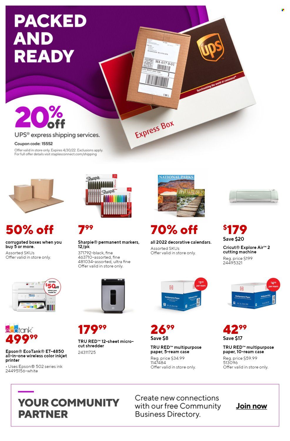 Staples Weekly Ad Flyer March 4 to March 11