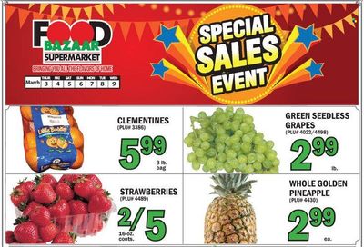 Food Bazaar (CT, NJ, NY) Weekly Ad Flyer March 4 to March 11