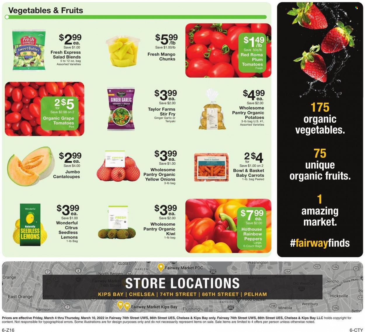 Fairway Market (CT, NJ, NY) Weekly Ad Flyer March 4 to March 11