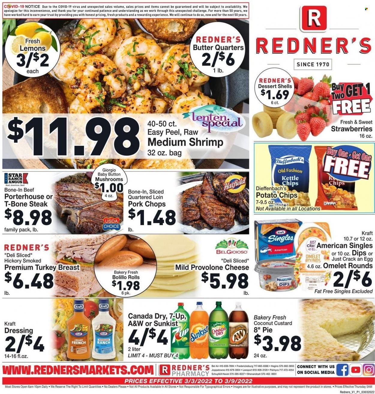 Redner's Markets (DE, MD, PA) Weekly Ad Flyer March 4 to March 11