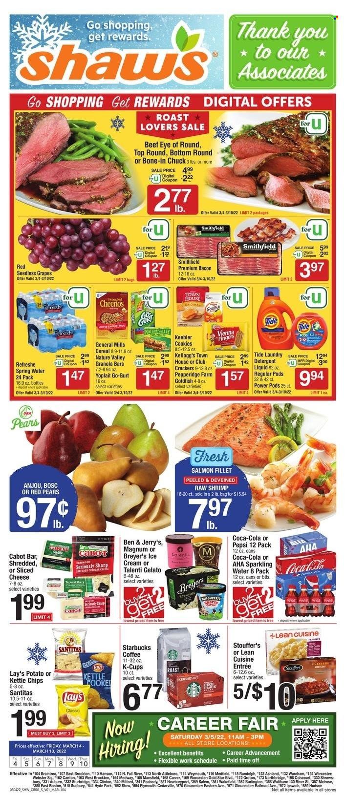 Shaw’s (MA, ME, NH, RI, VT) Weekly Ad Flyer March 4 to March 11