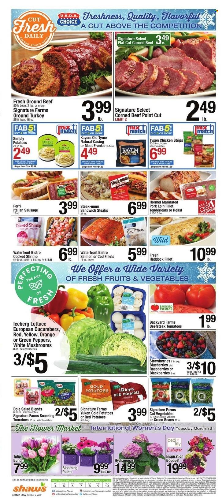Shaw’s (MA, ME, NH, RI, VT) Weekly Ad Flyer March 4 to March 11