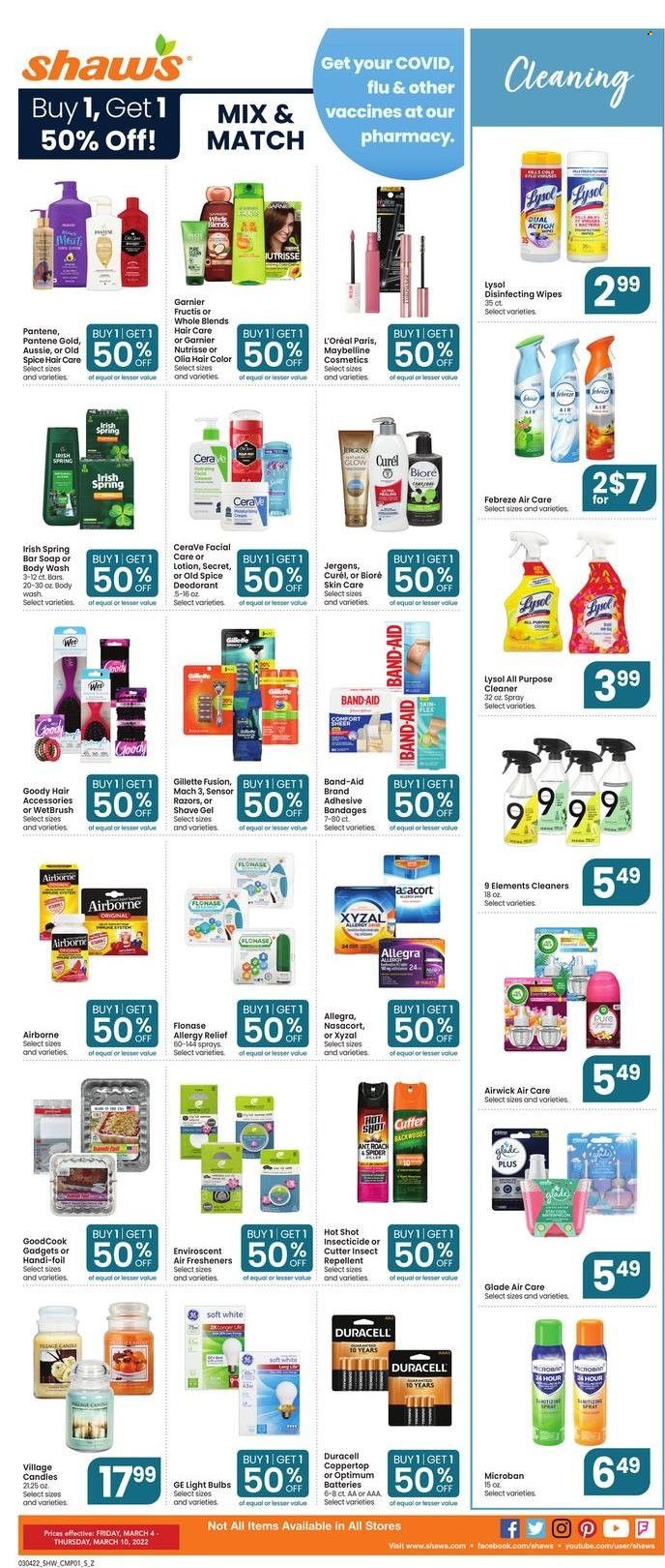 Shaw’s (MA, ME, NH, RI, VT) Weekly Ad Flyer March 4 to March 11
