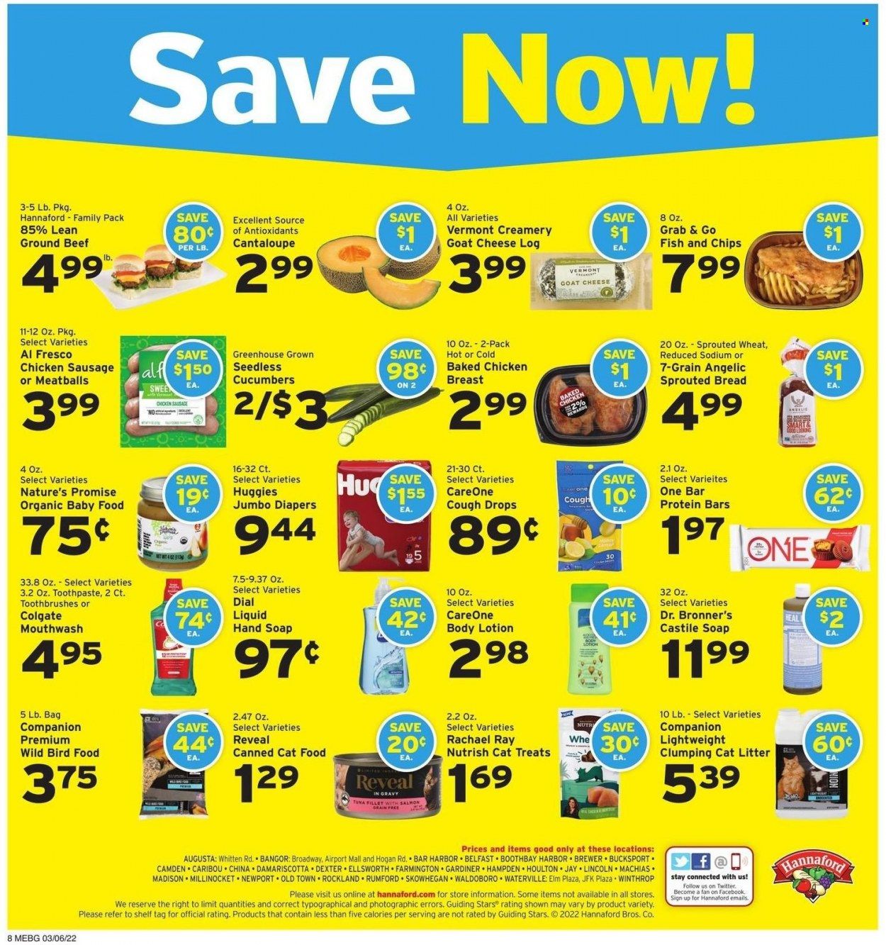 Hannaford (ME) Weekly Ad Flyer March 4 to March 11