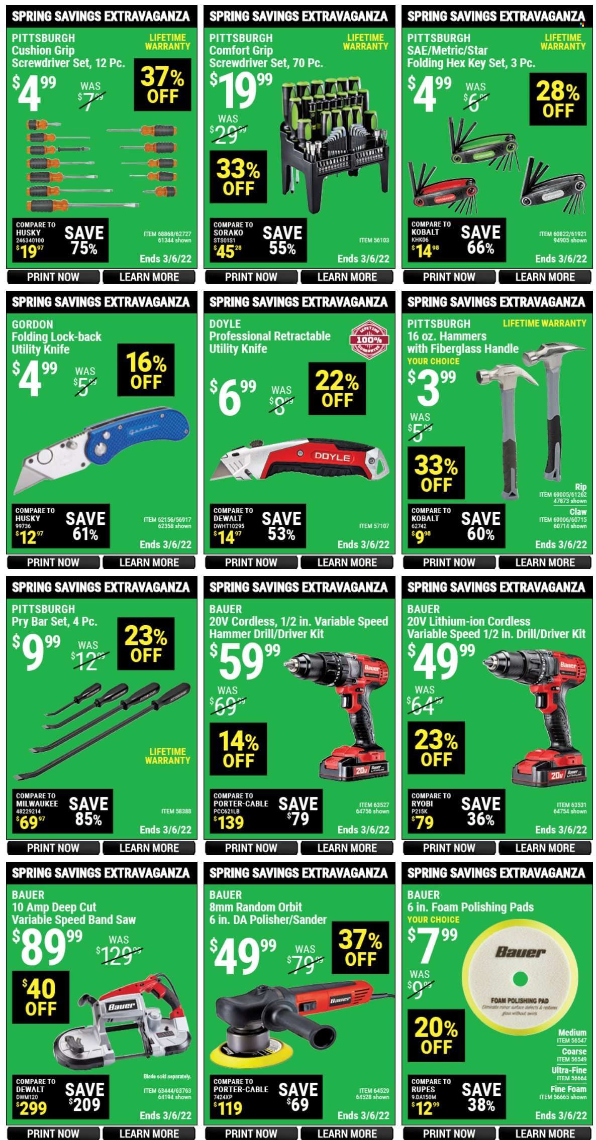 Harbor Freight Weekly Ad Flyer March 4 to March 11