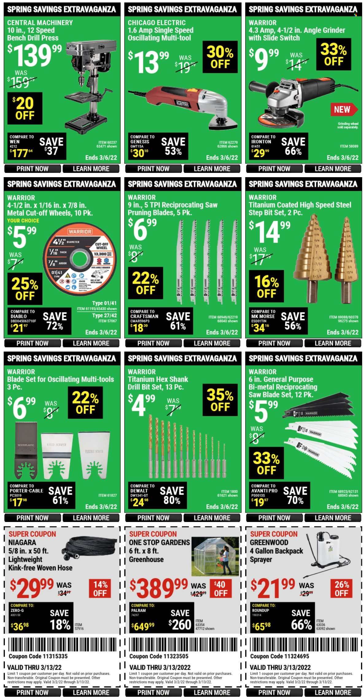 Harbor Freight Weekly Ad Flyer March 4 to March 11