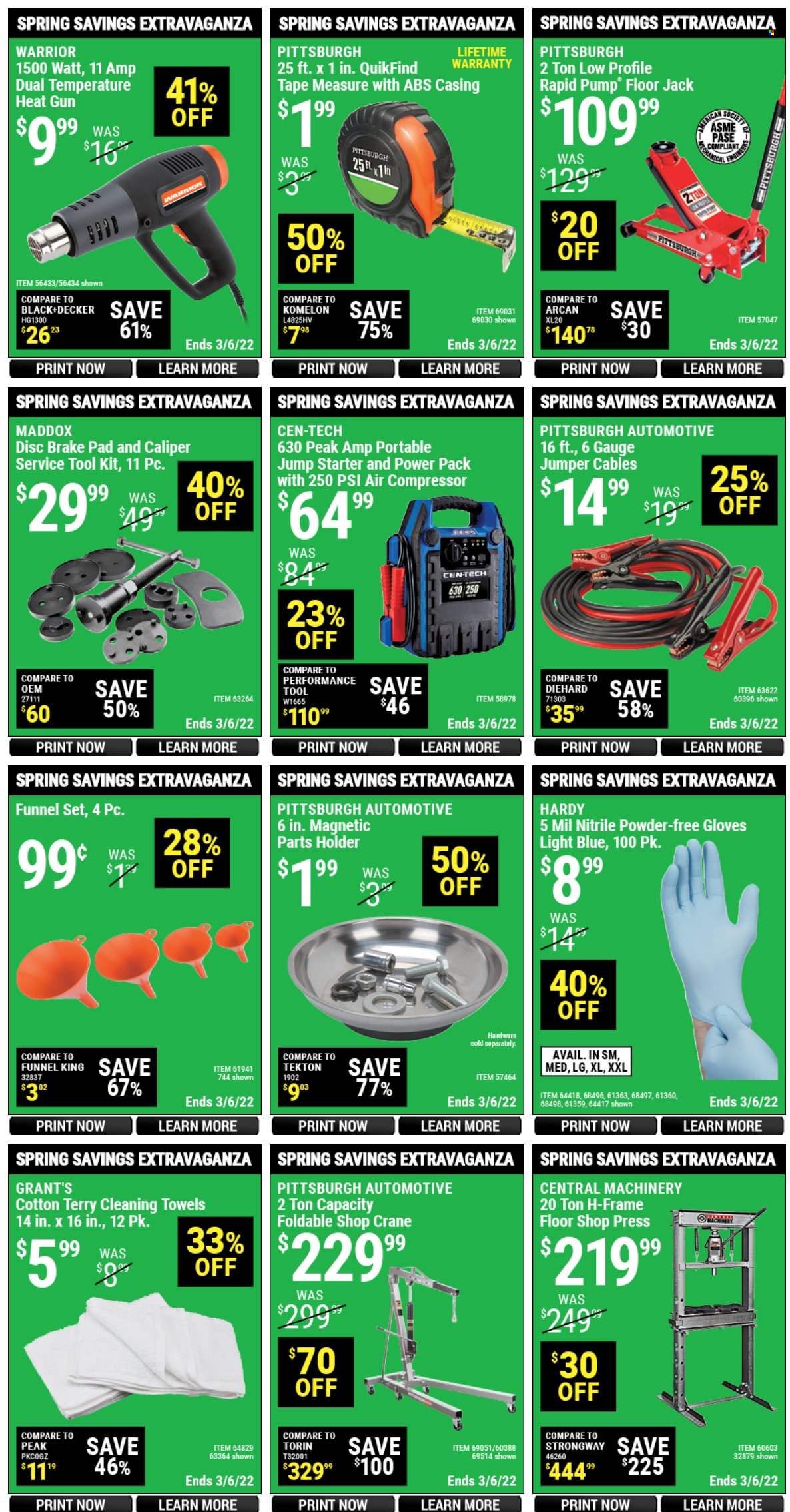Harbor Freight Weekly Ad Flyer March 4 to March 11