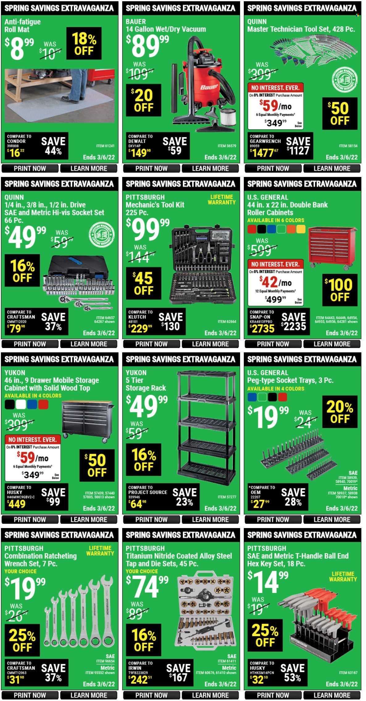 Harbor Freight Weekly Ad Flyer March 4 to March 11