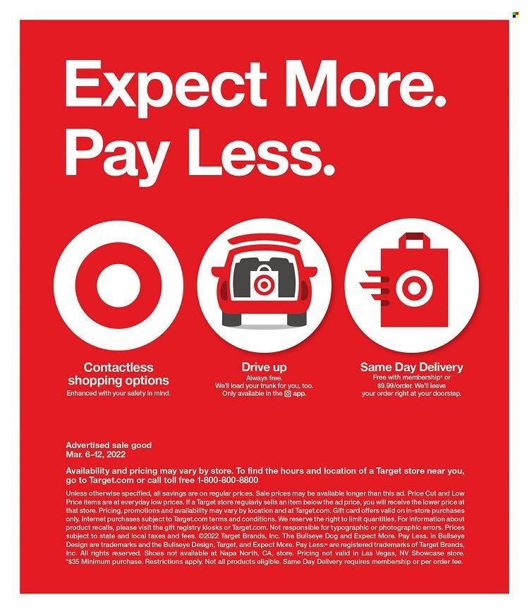 Target Weekly Ad Flyer March 4 to March 11