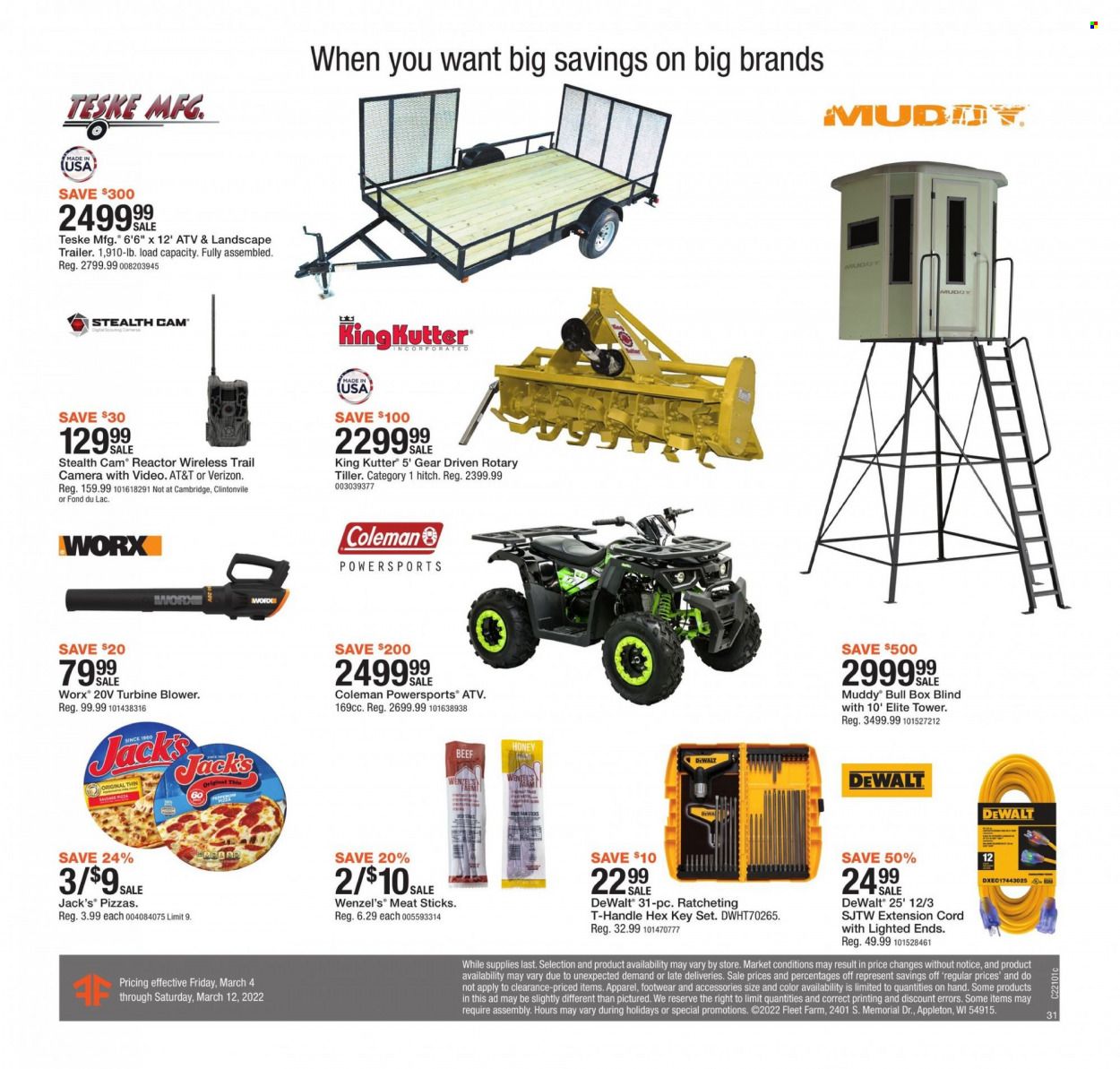 Fleet Farm (IA, MN, ND, WI) Weekly Ad Flyer March 5 to March 12