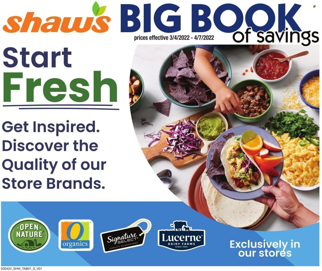 Shaw’s (MA, ME, NH, RI, VT) Weekly Ad Flyer March 5 to March 12
