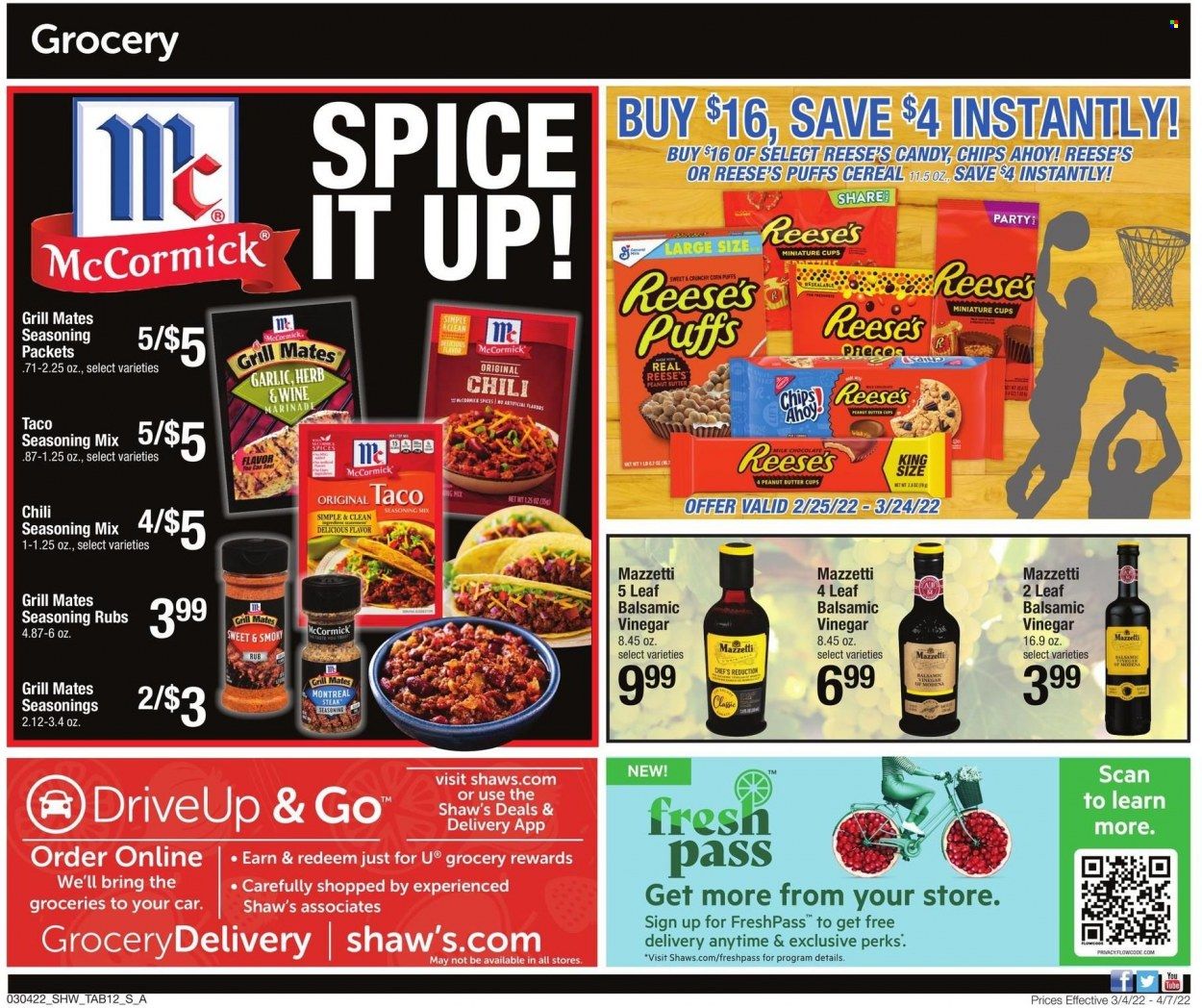 Shaw’s (MA, ME, NH, RI, VT) Weekly Ad Flyer March 5 to March 12