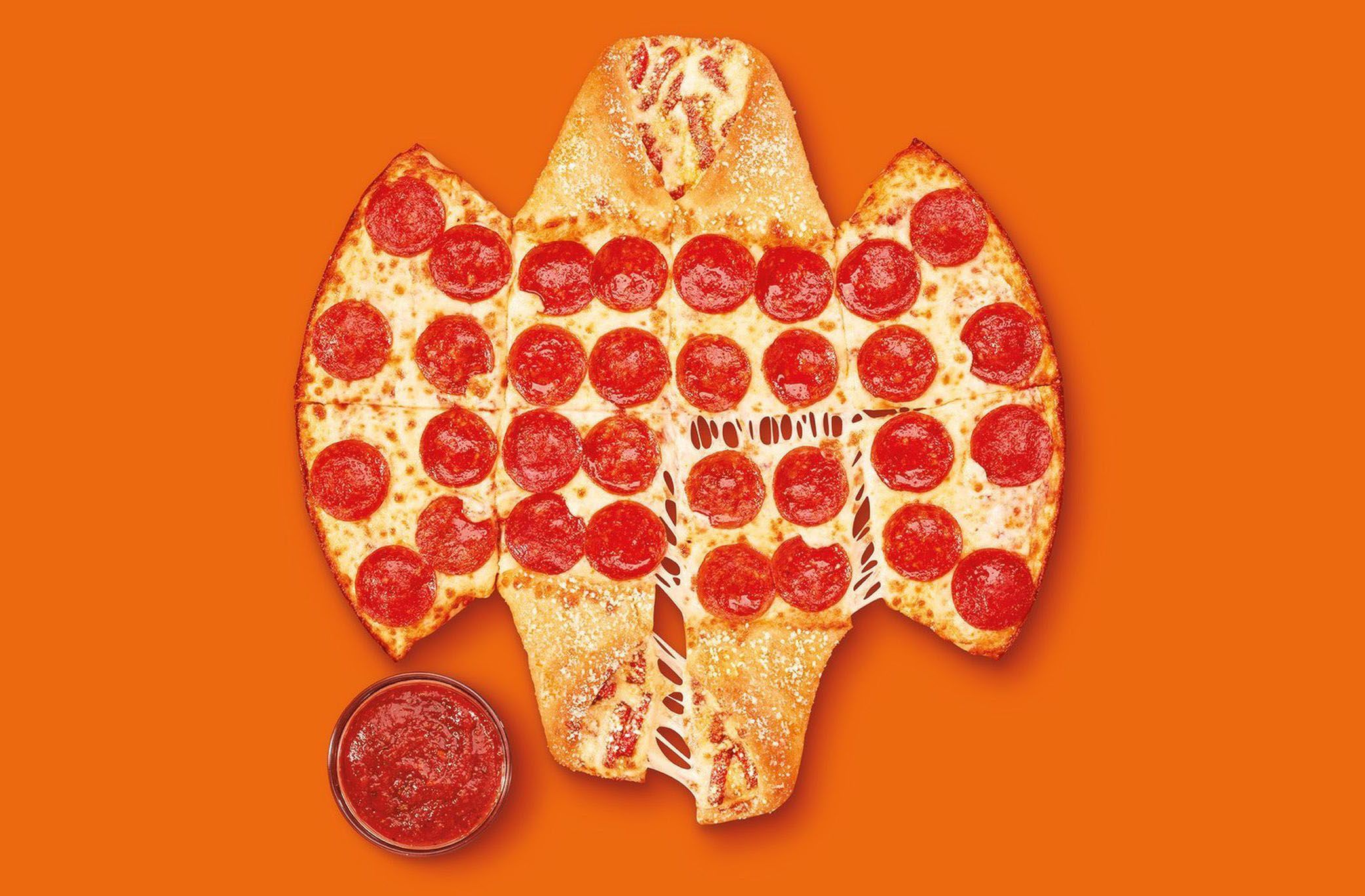 Save with the $11.49 Batman Calzony Meal Deal Online Only from 4 to 8 PM at Little Caesars Pizza Save with the $11.49 Batman Calzony Meal Deal Online Only from 4 to 8 PM at Little Caesars Pizza