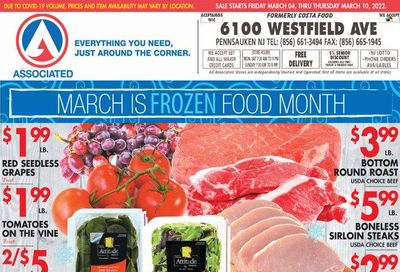 Associated Supermarkets (NY) Weekly Ad Flyer March 5 to March 12