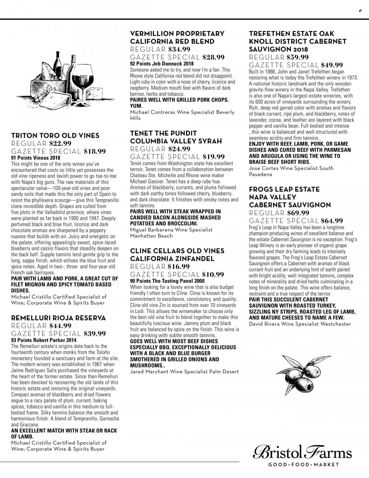 Bristol Farms (CA) Weekly Ad Flyer March 5 to March 12