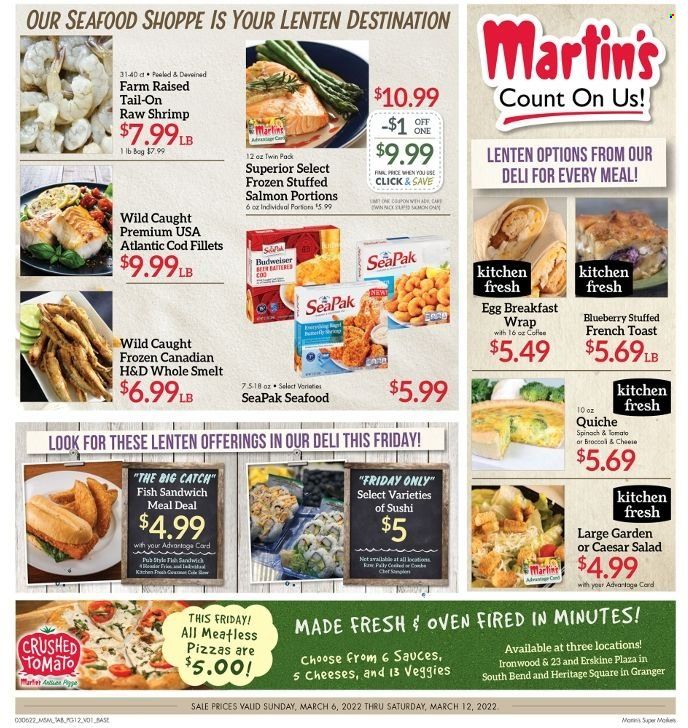 Martin’s (IN, MI) Weekly Ad Flyer March 5 to March 12