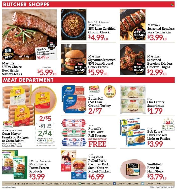 Martin’s (IN, MI) Weekly Ad Flyer March 5 to March 12