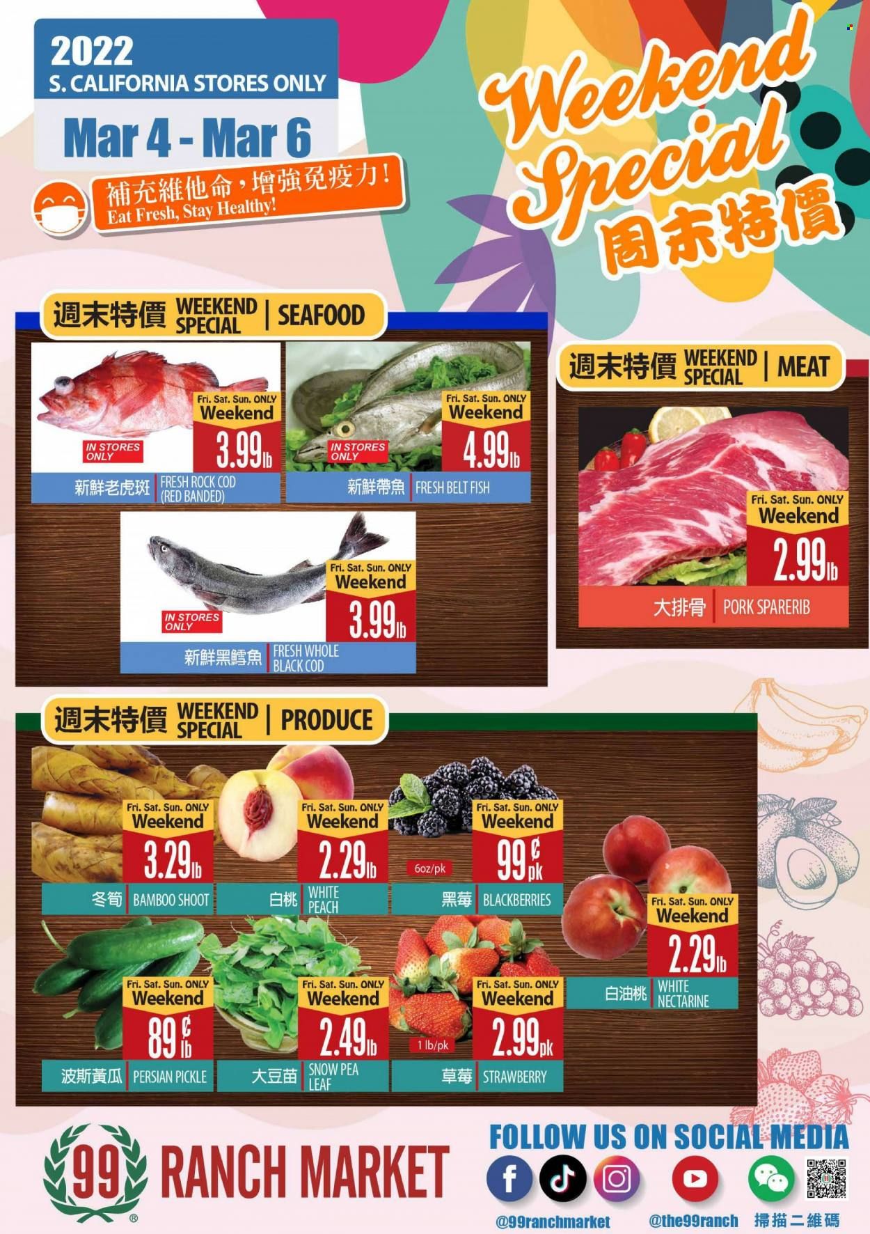 99 Ranch Market (CA) Weekly Ad Flyer March 5 to March 12