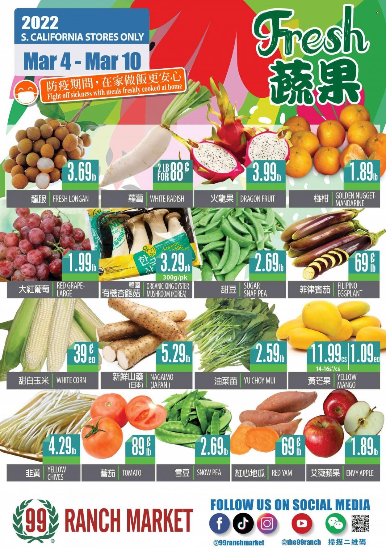 99 Ranch Market (CA) Weekly Ad Flyer March 5 to March 12