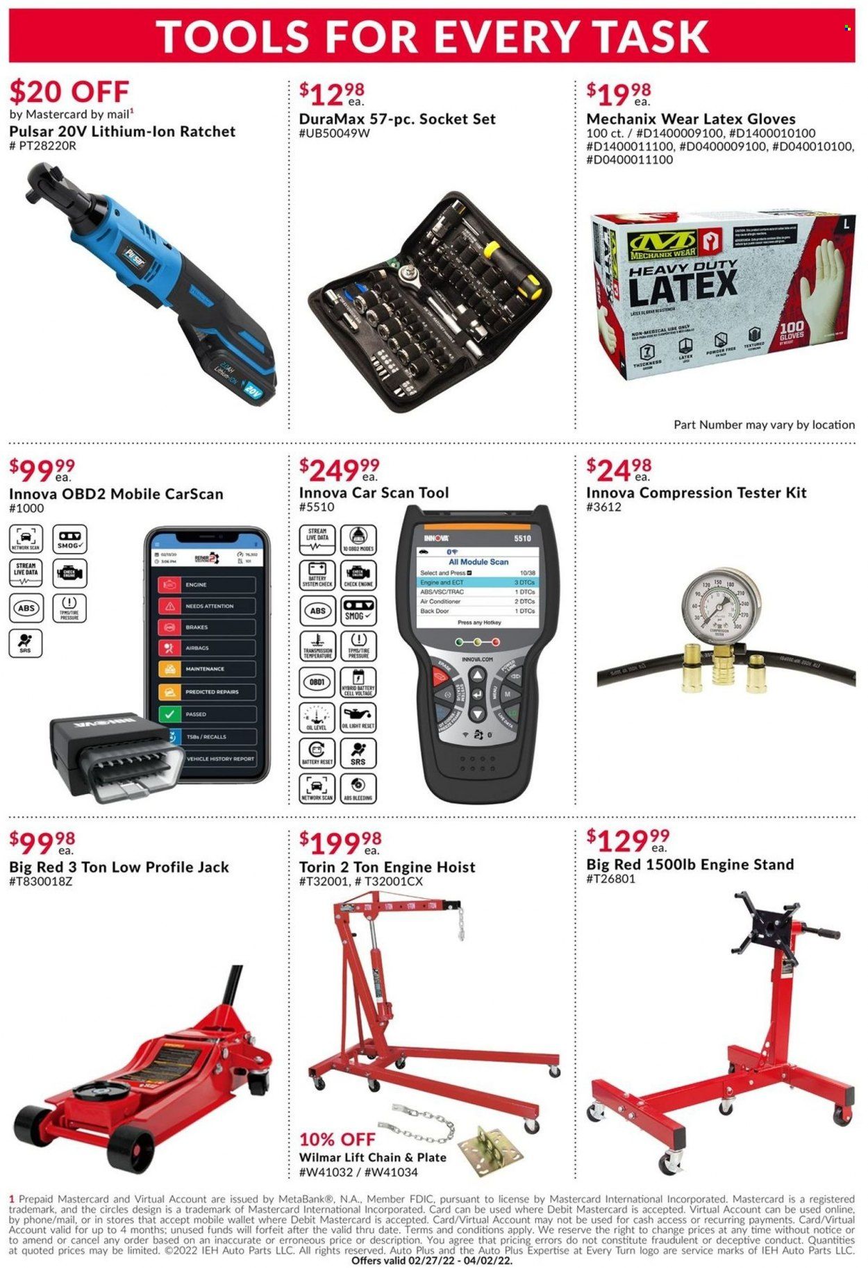Pep Boys Weekly Ad Flyer March 5 to March 12