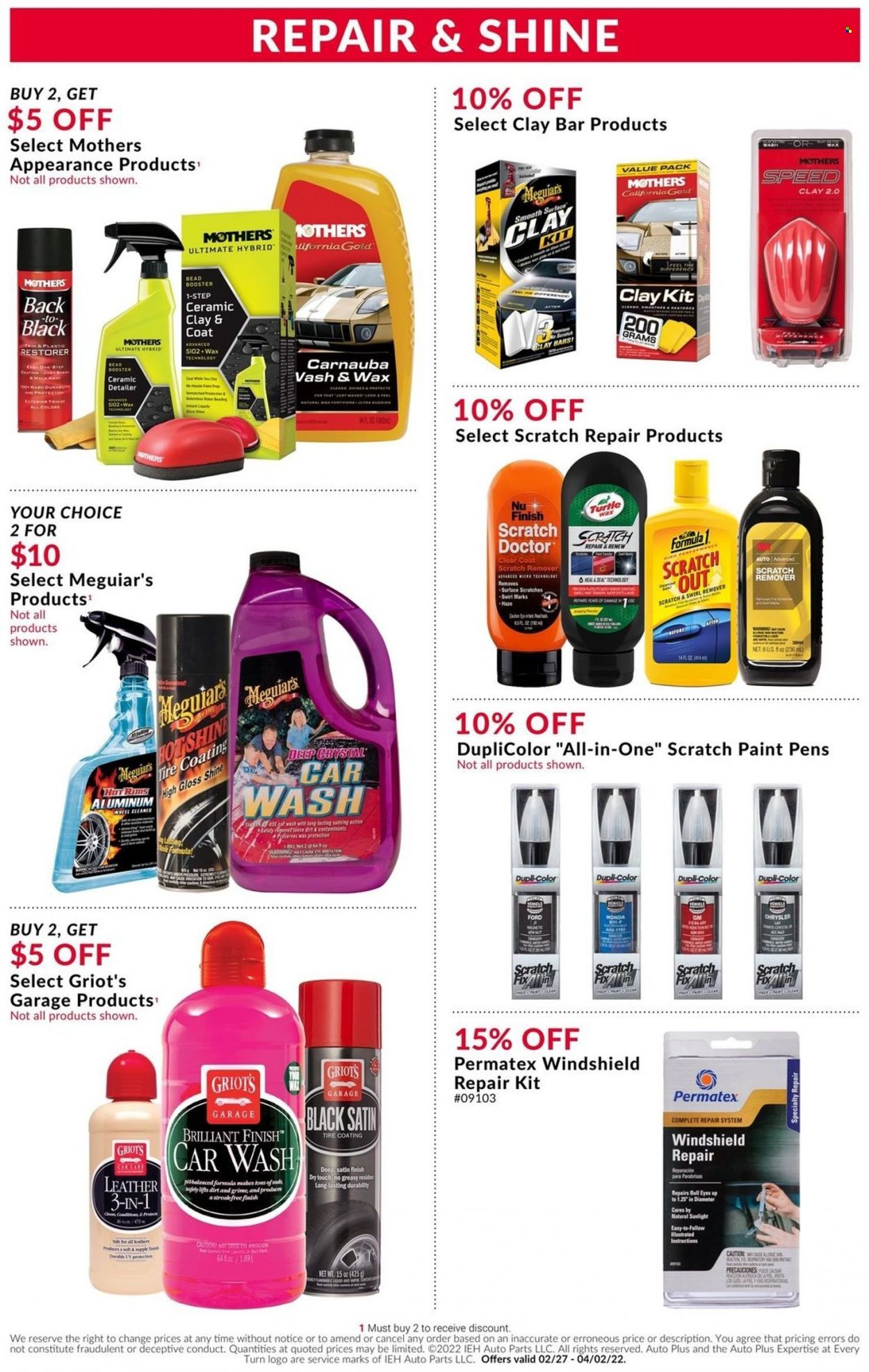 Pep Boys Weekly Ad Flyer March 5 to March 12