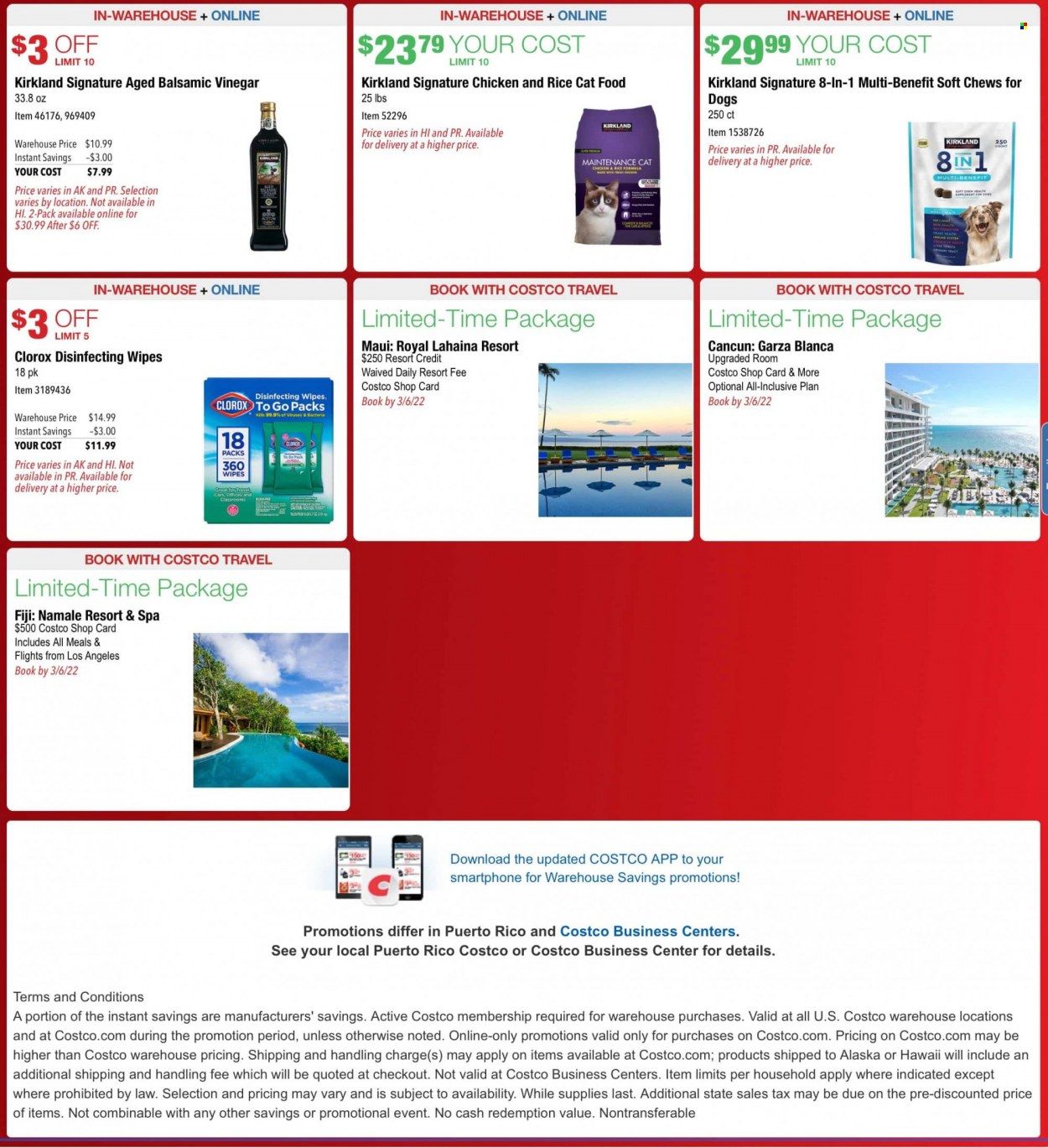 Costco Weekly Ad Flyer March 5 to March 12