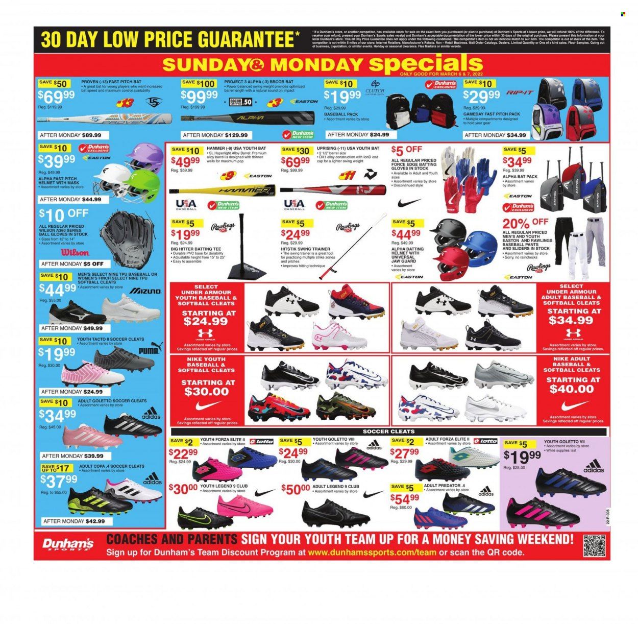 Dunham's Sports (WI) Weekly Ad Flyer March 6 to March 13