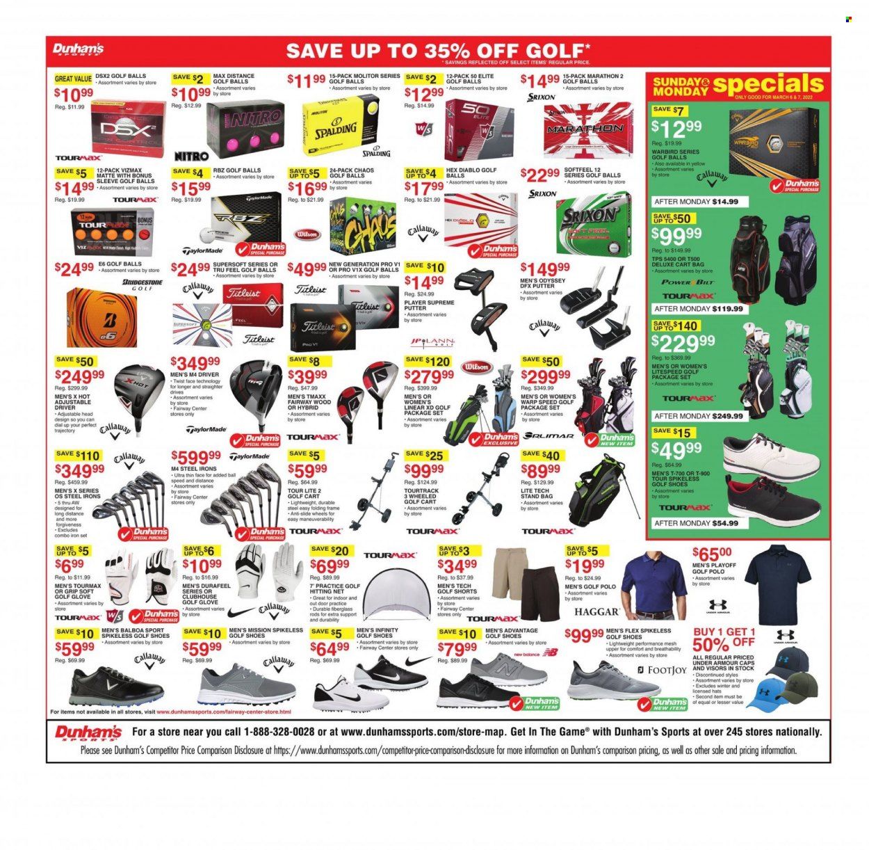 Dunham's Sports (VA) Weekly Ad Flyer March 6 to March 13