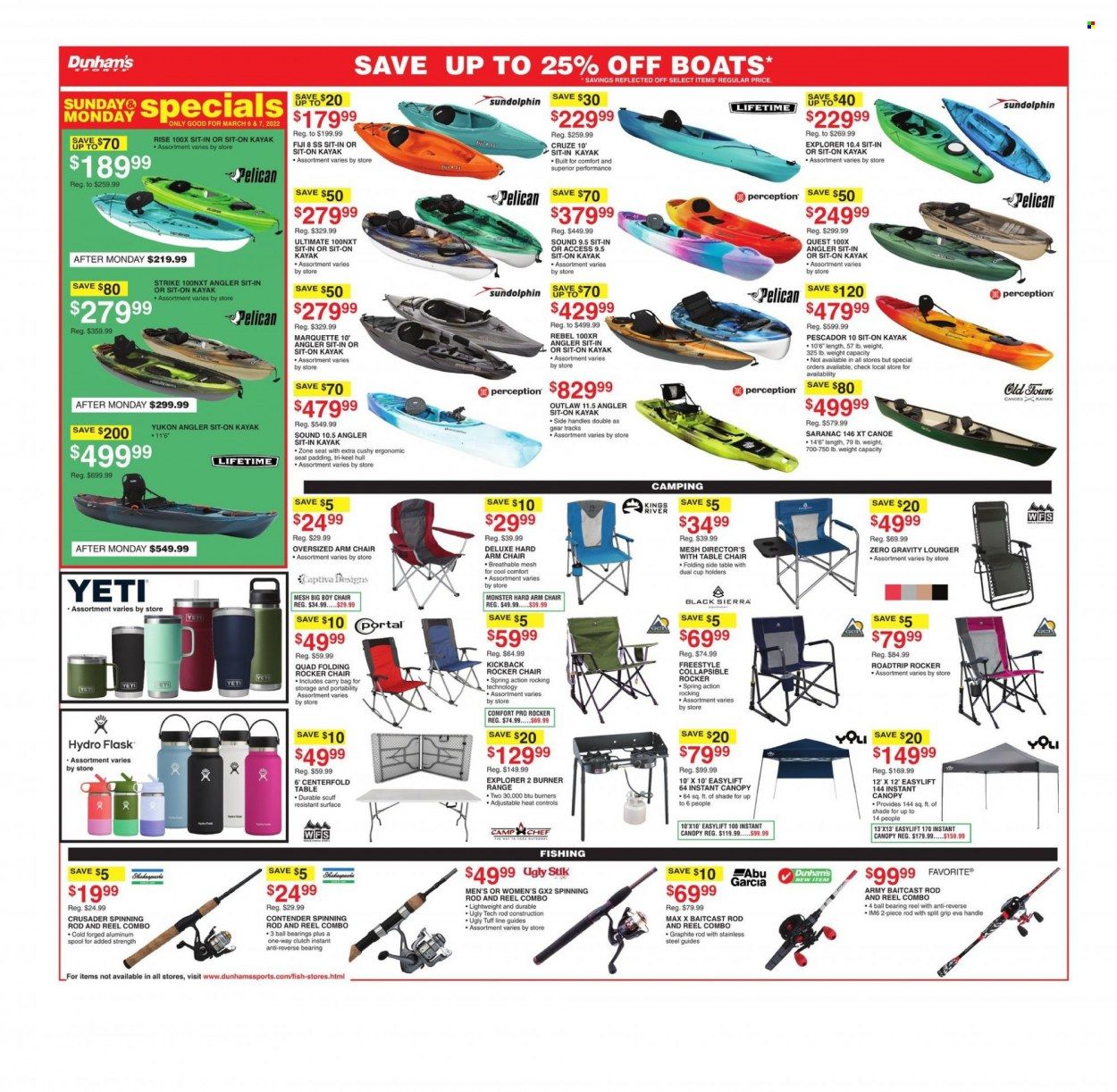 Dunham's Sports (VA) Weekly Ad Flyer March 6 to March 13