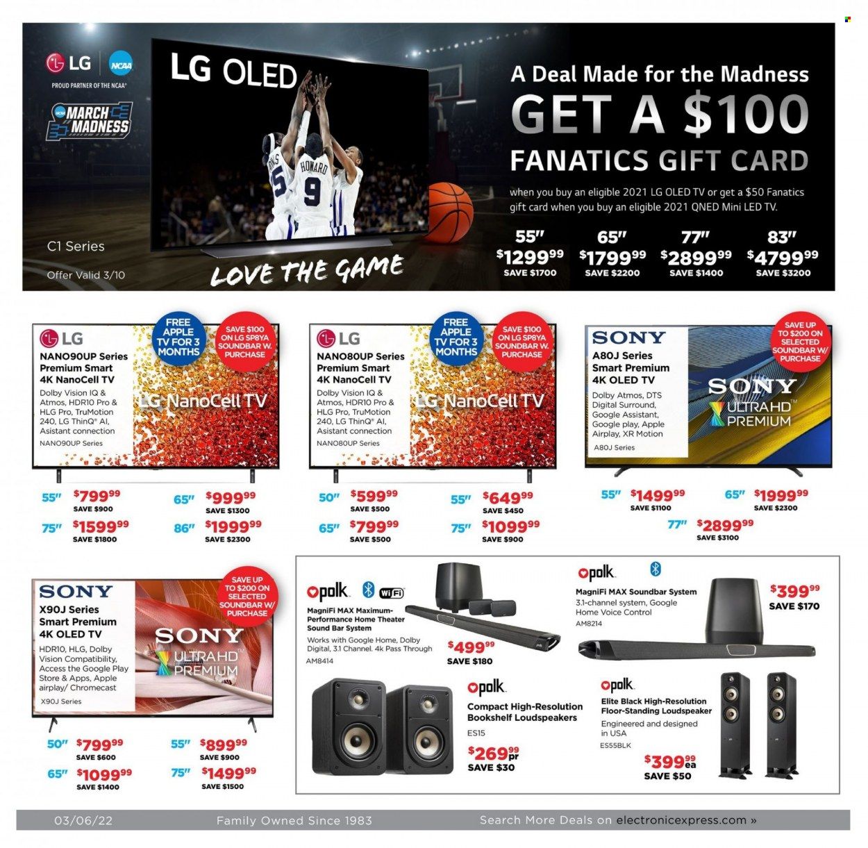 Electronic Express (AL, TN) Weekly Ad Flyer March 6 to March 13