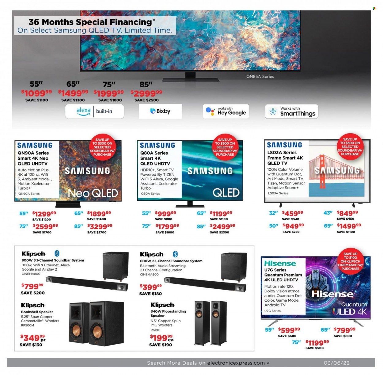 Electronic Express (AL, TN) Weekly Ad Flyer March 6 to March 13
